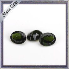 Hot Sale Stone Natural Cut Oval Shape Natural Diopside